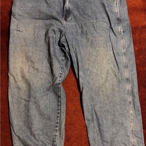 Full Blue Men's Relaxed Fit Blue Jeans 54x32 - Picture 6 of 7